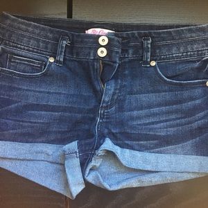 I Like Candy! 🍭Candies Cuffed Jean Shorts